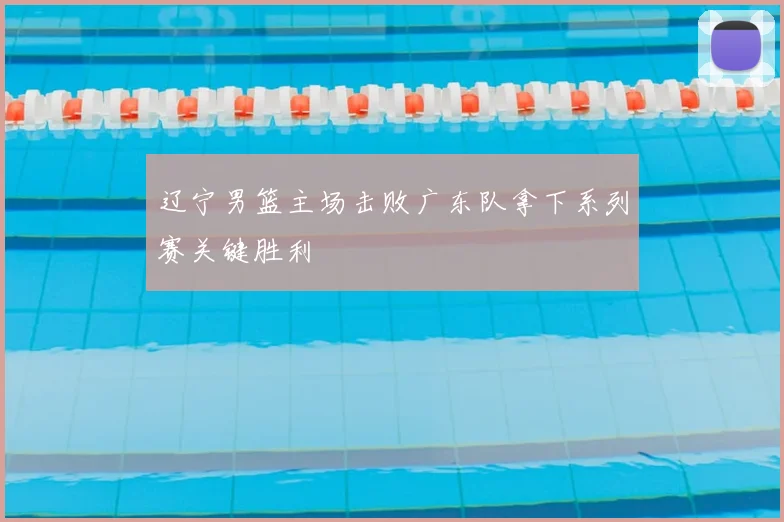 辽宁男篮主场击败广东队拿下系列赛关键胜利