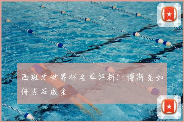 西班牙世界杯名单评析:博斯克如何点石成金